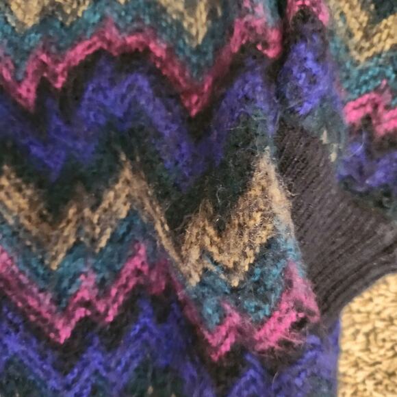 VINTAGE Boundary Waters womans button-up sweater size medium - Picture 7 of 8